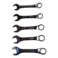 Sk Professional Tools SK Professional Tools 2000280 12 Point Metric Short Combination Wrench Set - 5 Piece 2000280